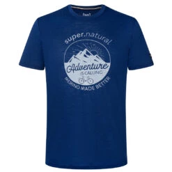 Super.natural Discover Tee - Merinoshirt -Outdoorbekleidung supernatural discover tee merinoshirt 1