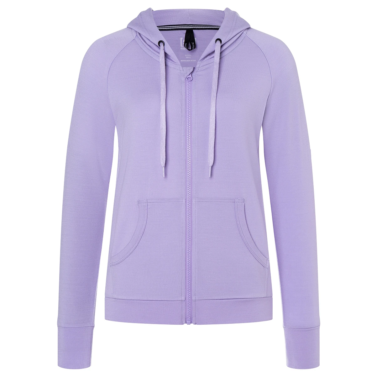 Super.natural Women's Essential Zip Hoodie - Merinohoodie 9 Super.natural Women's Essential Zip Hoodie - Merinohoodie – Bild 7