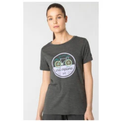 Super.natural Women's Go Out Tee - Merinoshirt -Outdoorbekleidung supernatural womens go out tee merinoshirt detail 3