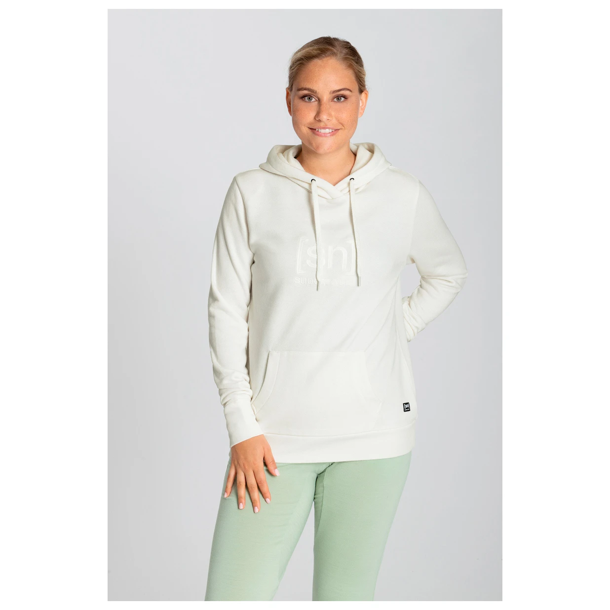 Super.natural Women's Signature Hoodie - Merinohoodie 5 Super.natural Women's Signature Hoodie - Merinohoodie – Bild 3