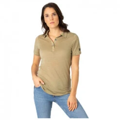 Super.natural Women's Sporty Polo - Polo-Shirt 9 Super.natural Women's Sporty Polo - Polo-Shirt -Outdoorbekleidung supernatural womens sporty polo polo shirt detail 3