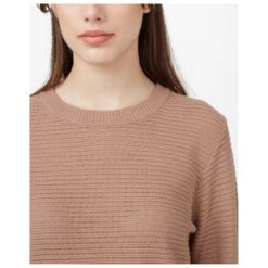 Tentree Women's Highline Cotton Rib Crew Sweater - Pullover -Outdoorbekleidung tentree womens highline cotton rib crew sweater pullover detail 3