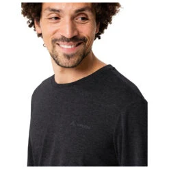 VAUDE Essential L/S T-Shirt - Funktionsshirt -Outdoorbekleidung vaude essential l s t shirt funktionsshirt detail 5