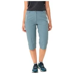 VAUDE Women's Farley Stretch Capri III - Trekkinghose 12 VAUDE Women's Farley Stretch Capri III - Trekkinghose -Outdoorbekleidung vaude womens farley stretch capri iii trekkinghose detail 3