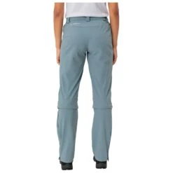 VAUDE Women's Farley Stretch Capri T-Zip Pants III - Zip-Off Hose -Outdoorbekleidung vaude womens farley stretch capri t zip pants iii zip off hose detail 4