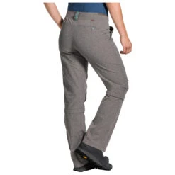 VAUDE Women's Skomer Capri ZO Pants II - Trekkinghose 10 VAUDE Women's Skomer Capri ZO Pants II - Trekkinghose -Outdoorbekleidung vaude womens skomer capri zo pants ii trekkinghose detail 4