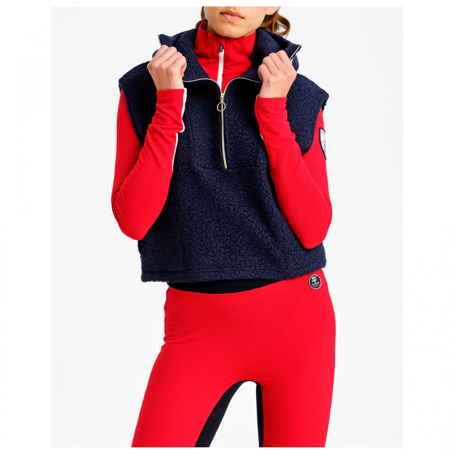 We Norwegians Women's Alta Shearling Vest - Merinoweste 4 We Norwegians Women's Alta Shearling Vest - Merinoweste – Bild 2