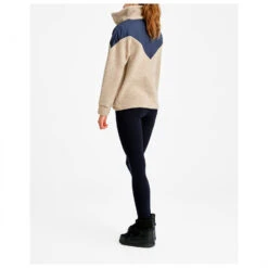 We Norwegians Women's Alta Shearling Zip Up Sweater - Pullover -Outdoorbekleidung we norwegians womens alta shearling zip up sweater pullover detail 3